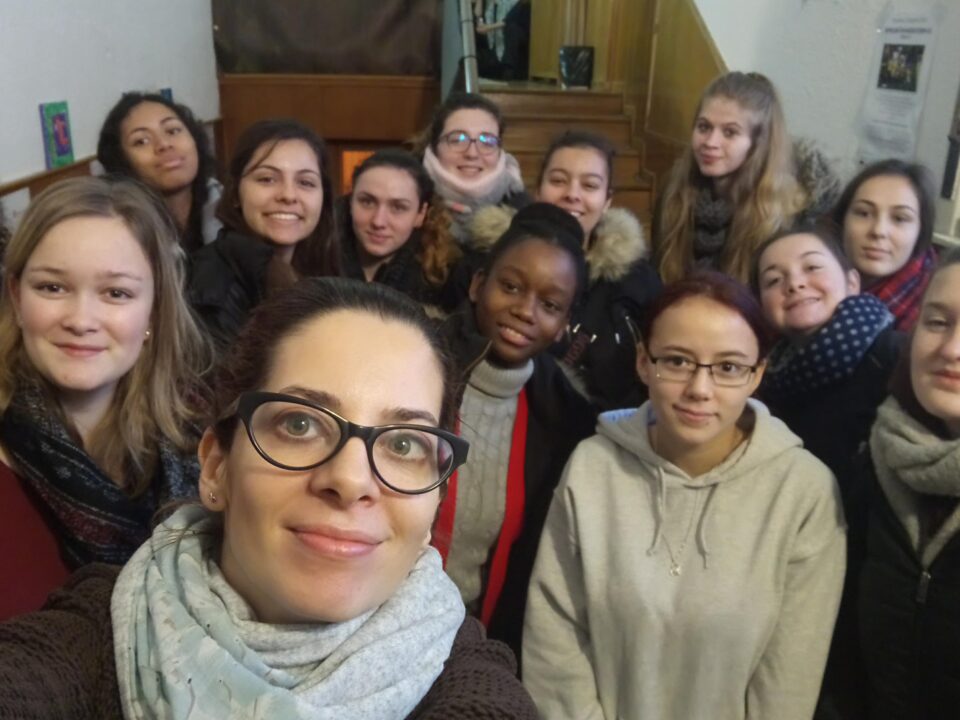 vizita elevi din Franta